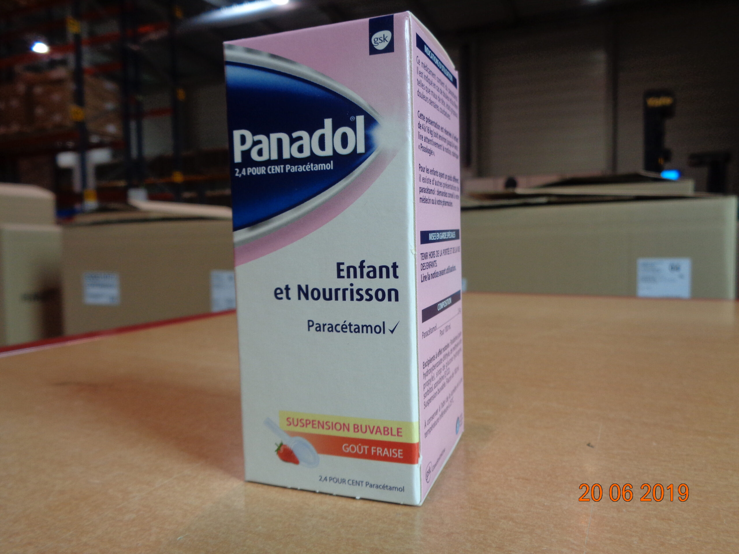 Panadol sirop enfant
